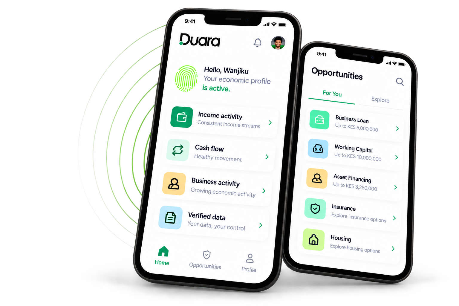 Duara economic identity app